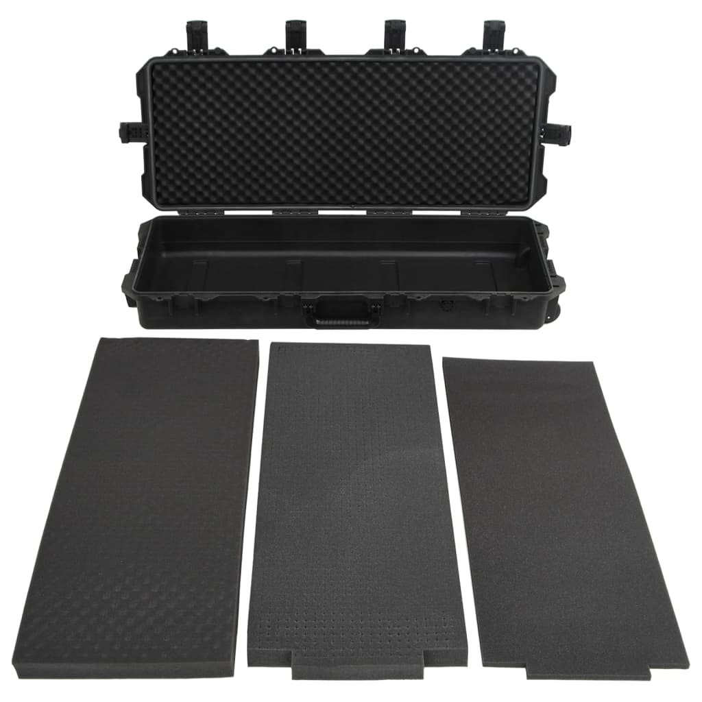 Portable Flight Case Black 100,5x42x17 cm PP