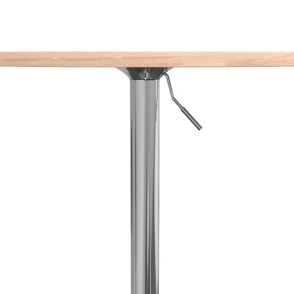 Bar Table Ø50x89.5 cm Solid Wood Beech