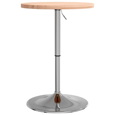 Bar Table Ø50x90.5 cm Solid Wood Beech