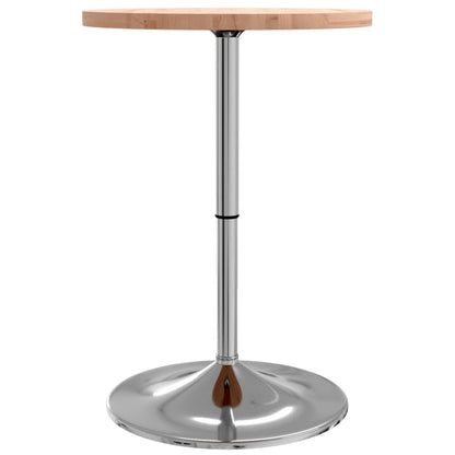 Bar Table Ø50x90.5 cm Solid Wood Beech