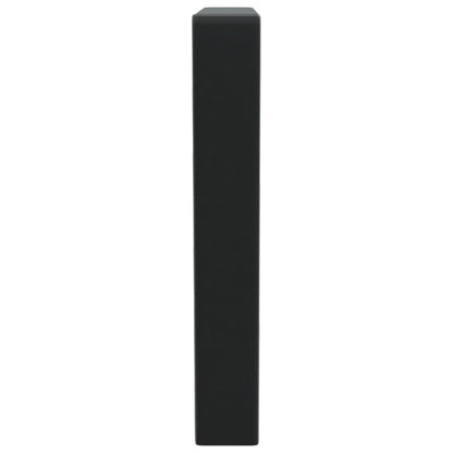 Shelf Brackets for Washbasin 2 pcs Black Trapezium Steel