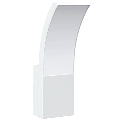 Outdoor LED Wall Light White Die-cast Aluminium