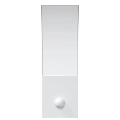 Outdoor LED Wall Lights with Sensors 2pcs White Die-cast Aluminium