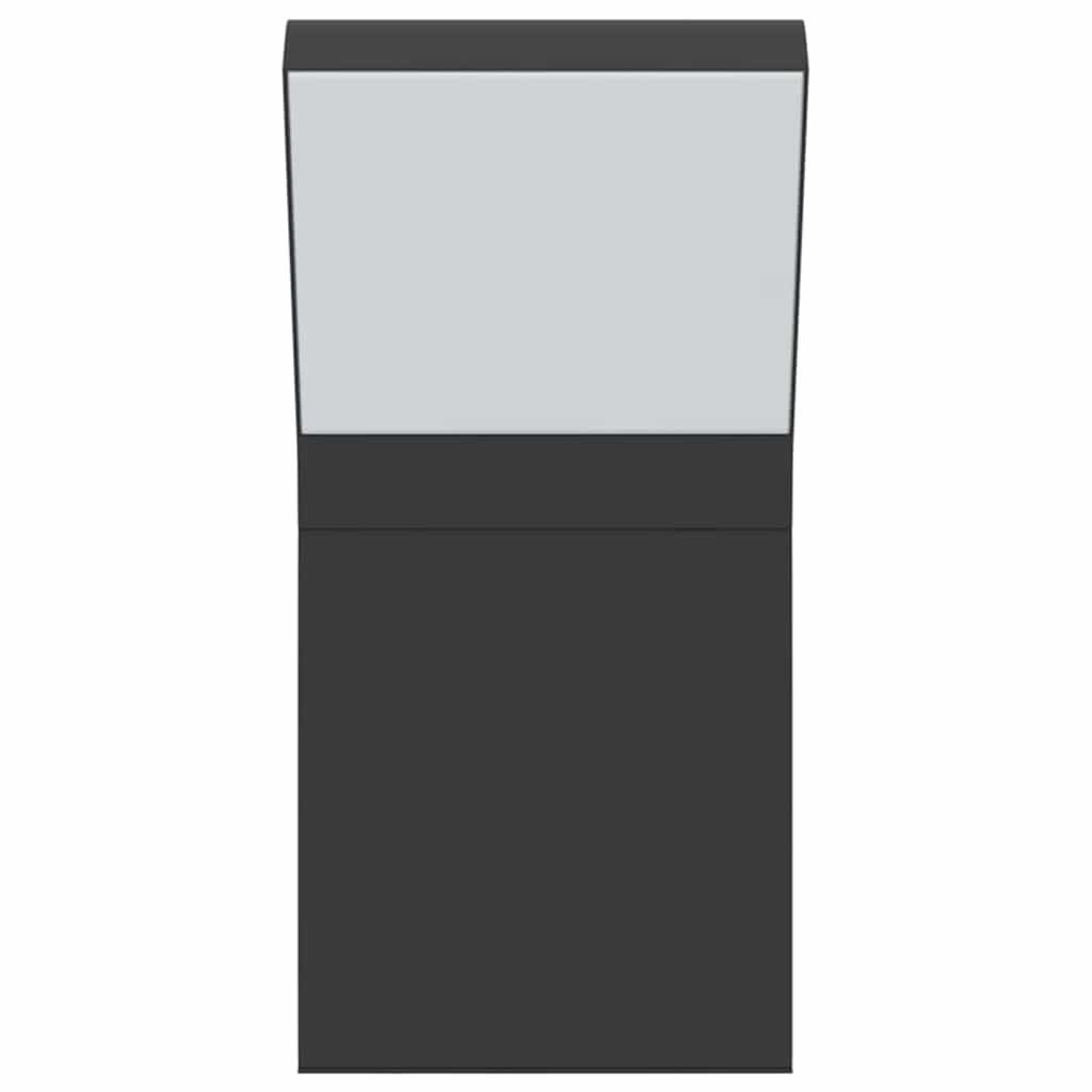 Outdoor LED Wall Light Black Die-cast Aluminium