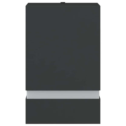 Outdoor Wall Light Black Stainless Steel