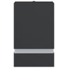 Outdoor Wall Lights 2pcs Black Stainless Steel