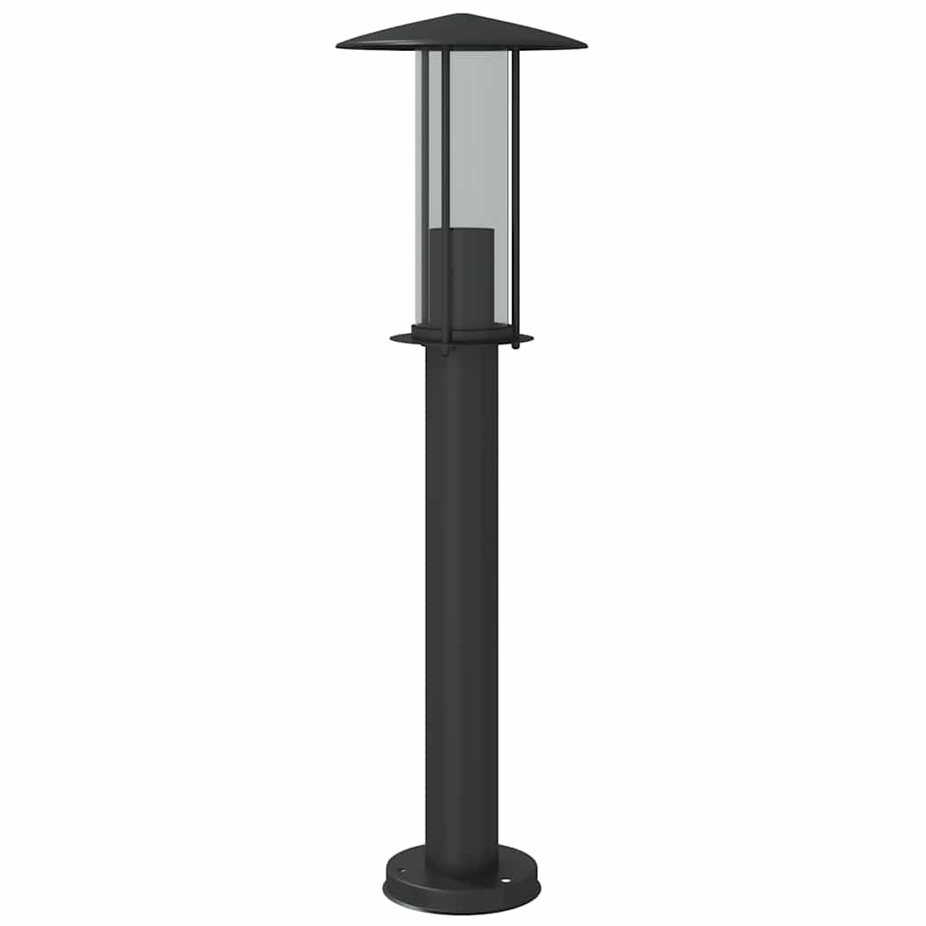 Outdoor Floor Lamp Black 60 cm Stainless Steel