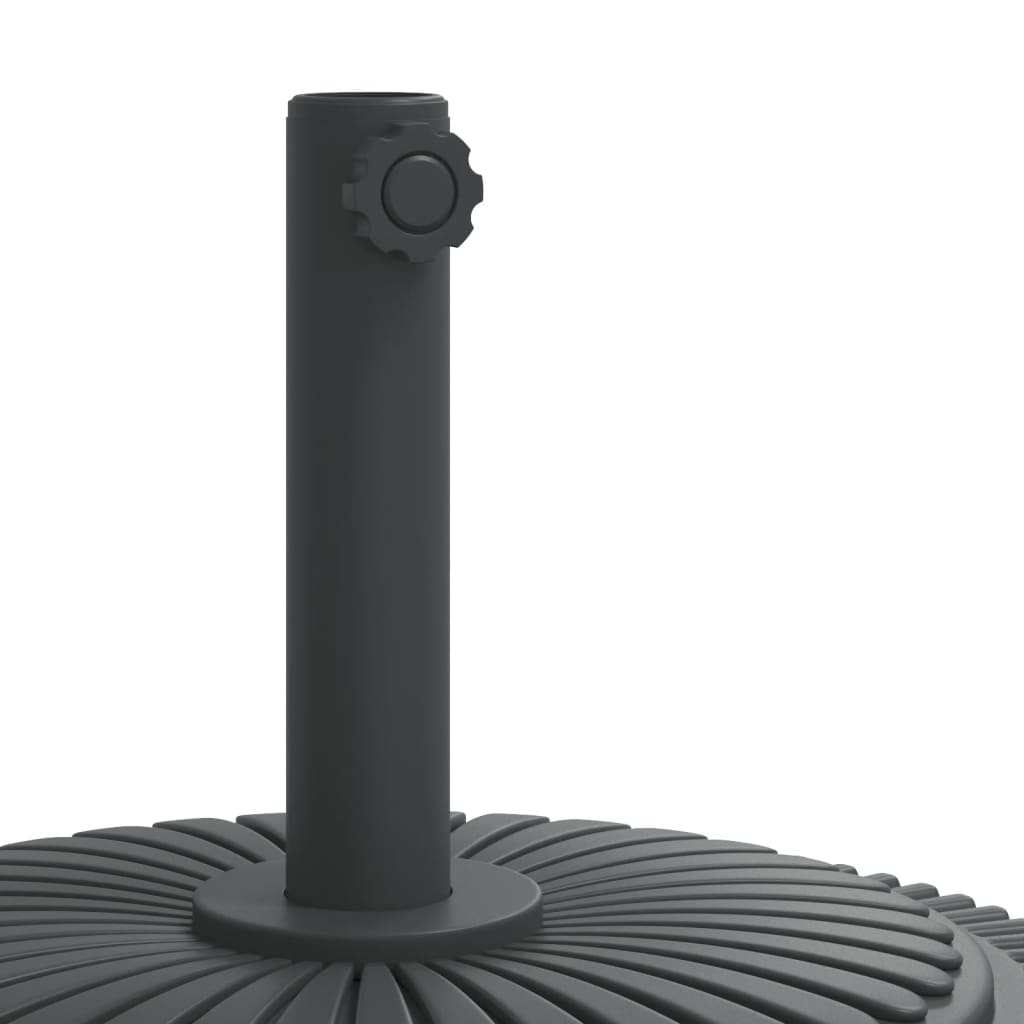 Parasol Base with Wheels for Ø1.5"/1.9" Poles 59.5 lb Round