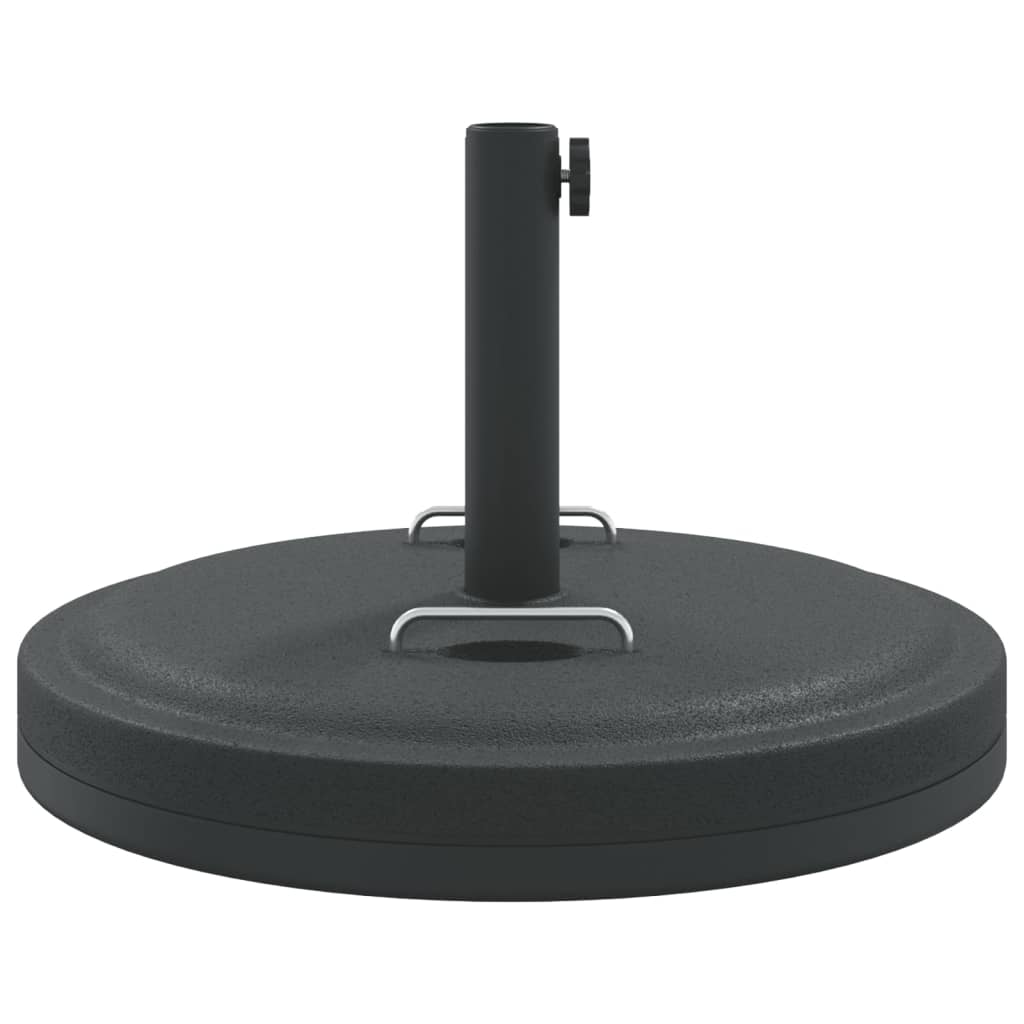 Parasol Base with Handles for Ø1.5"/1.9" Poles 55.1 lb Round