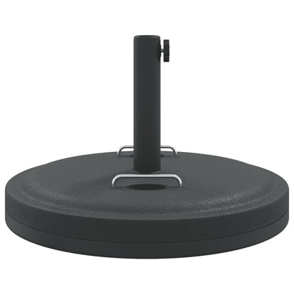 Parasol Base with Handles for Ø1.5"/1.9" Poles 55.1 lb Round