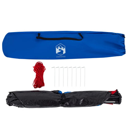 Beach Tent 2-Person Azure Blue Quick Release Waterproof