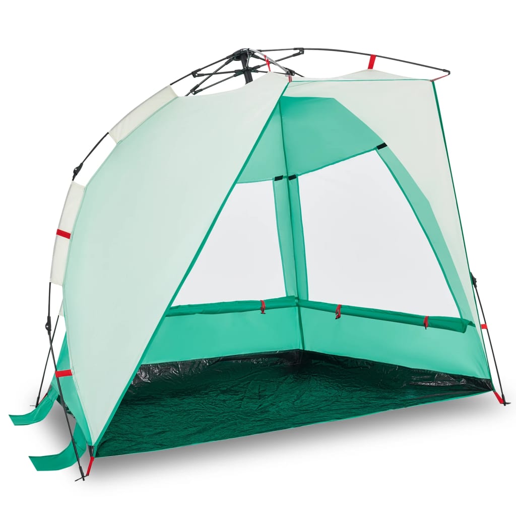 Beach Tent 2-Person Sea Green Quick Release Waterproof