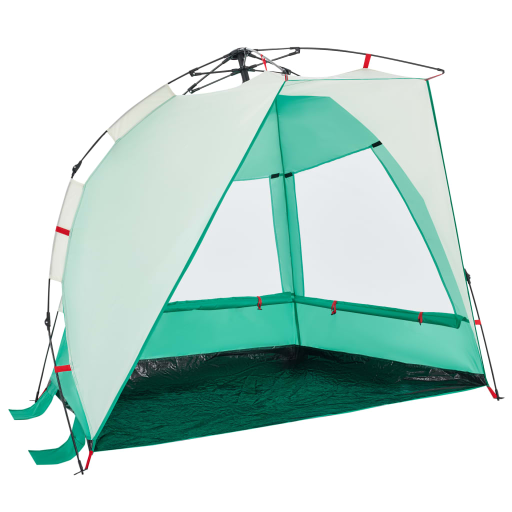 Beach Tent 2-Person Sea Green Quick Release Waterproof