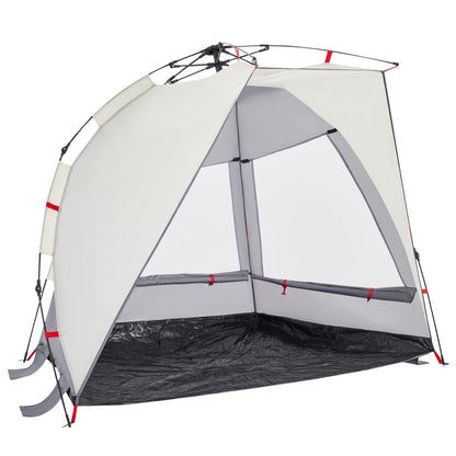 Beach Tent 2-Person Grey Quick Release Waterproof