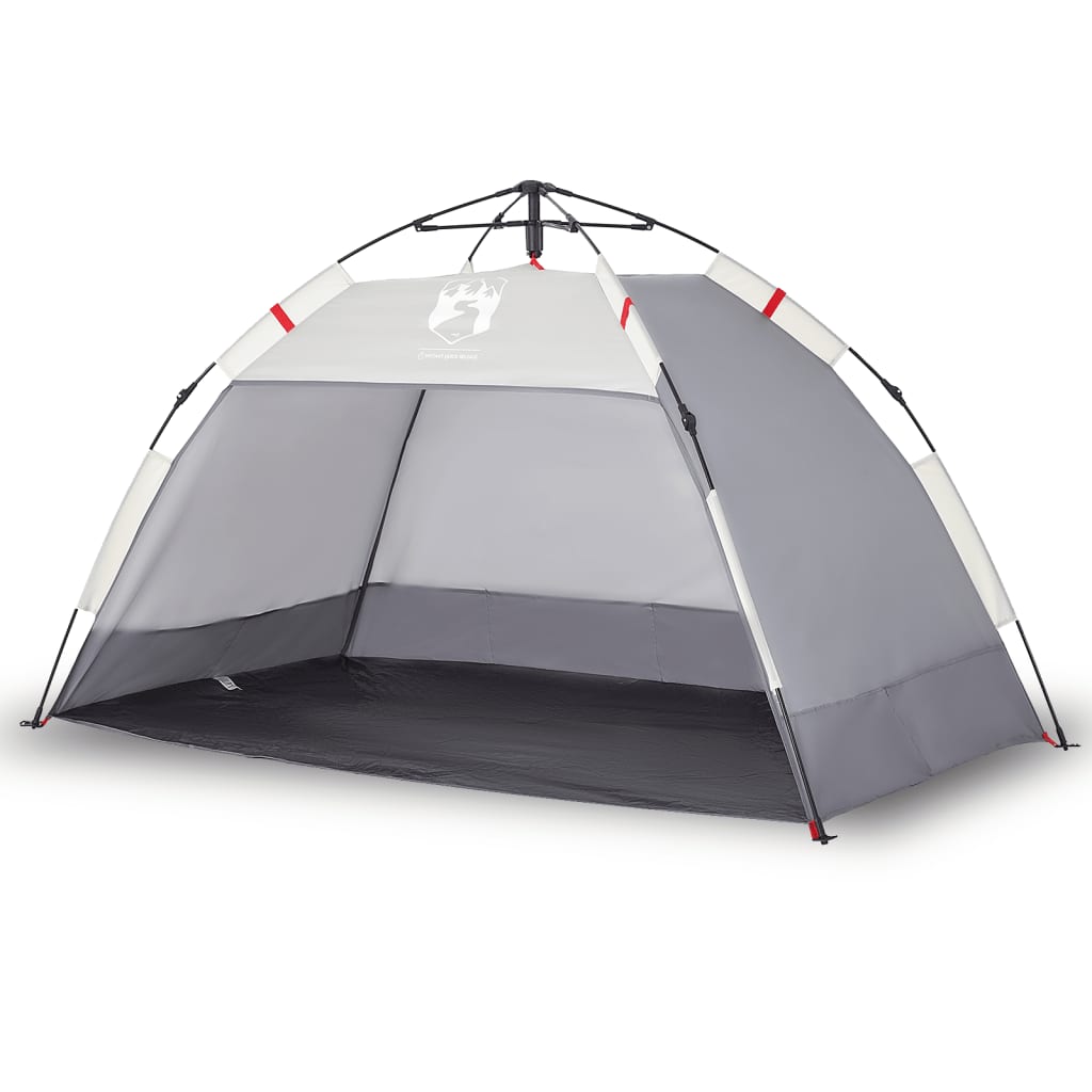 Beach Tent 2-Person Grey Quick Release Waterproof