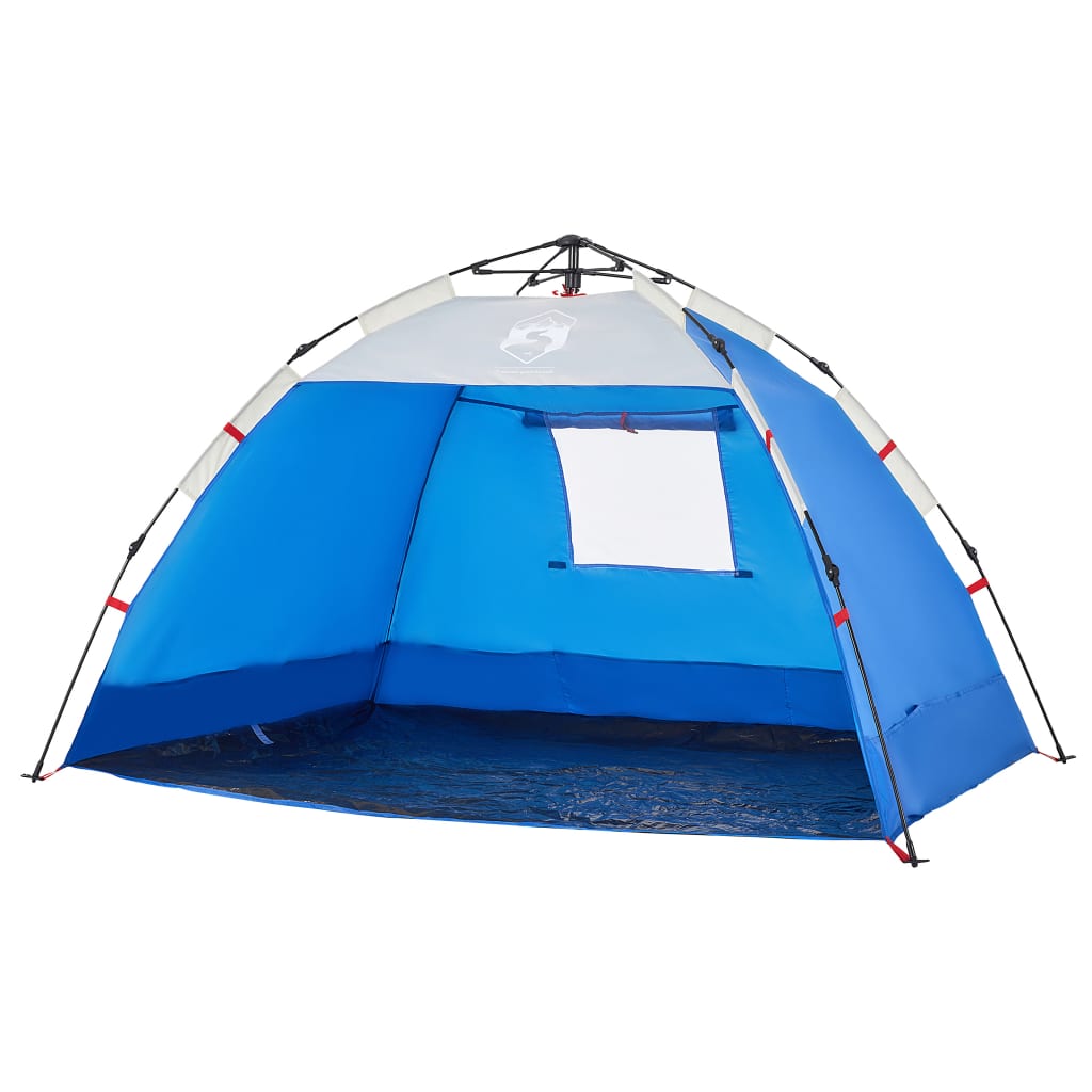 Beach Tent 2-Person Azure Blue Quick Release Waterproof