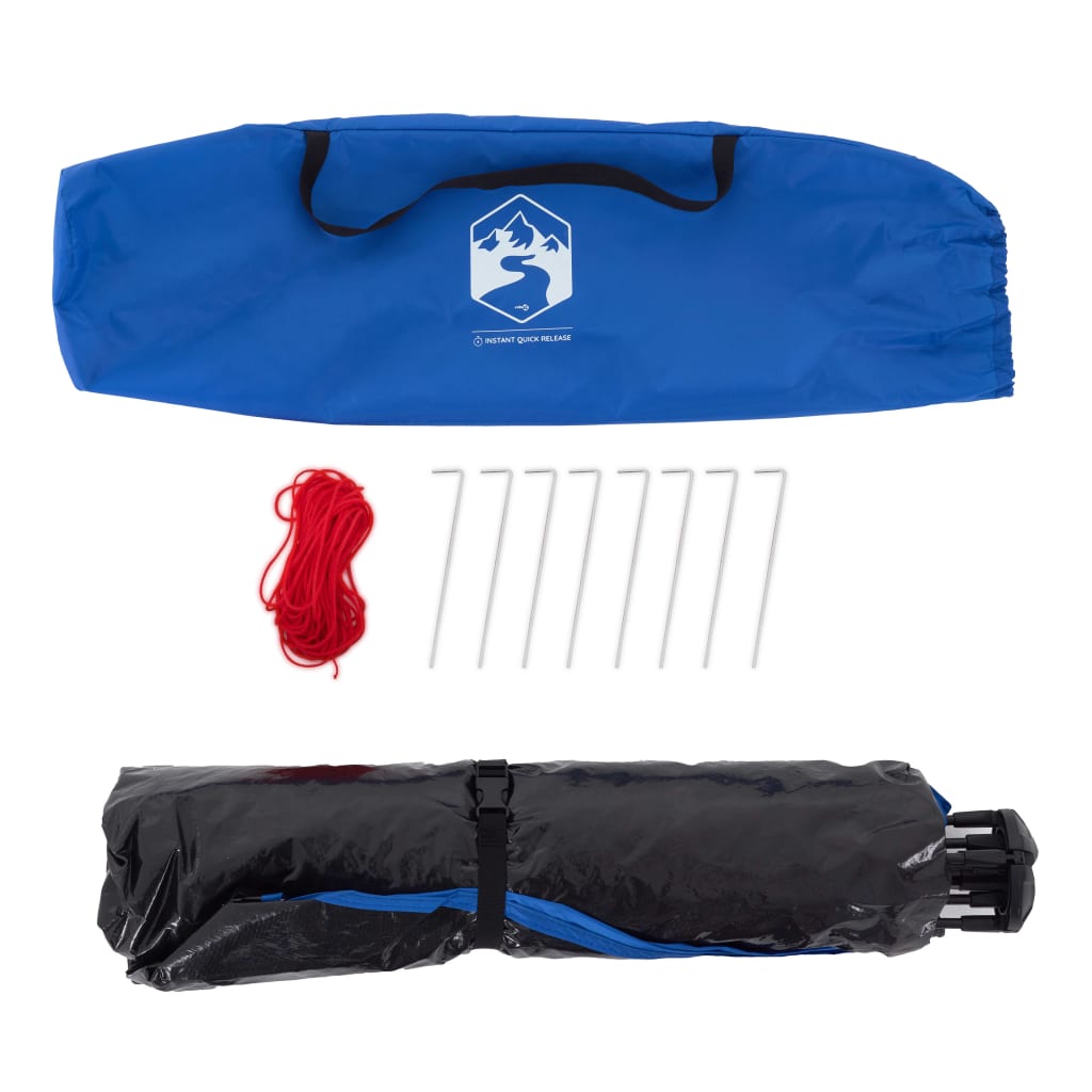 Beach Tent 2-Person Azure Blue Quick Release Waterproof