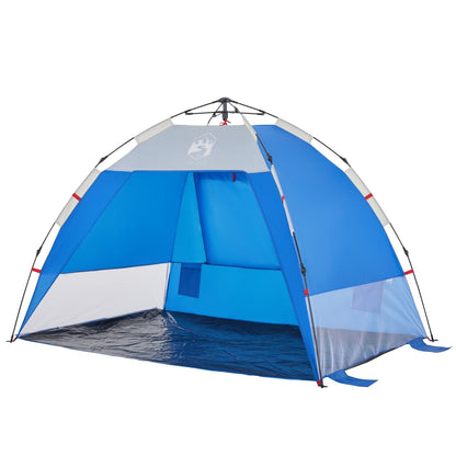 Beach Tent 2-Person Azure Blue Quick Release Waterproof