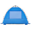 Beach Tent 2-Person Azure Blue Quick Release Waterproof