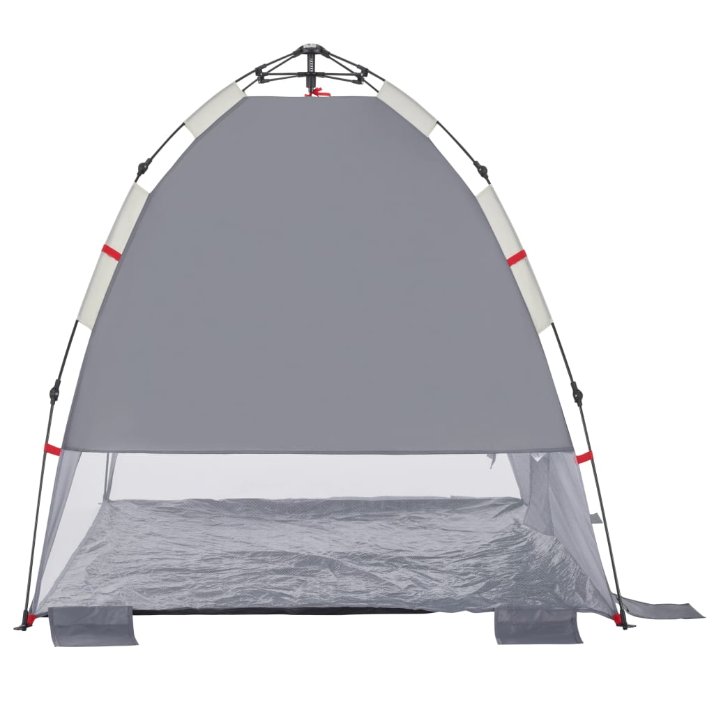 Beach Tent 2-Person Grey Quick Release Waterproof