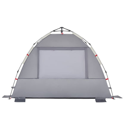 Beach Tent 2-Person Grey Quick Release Waterproof