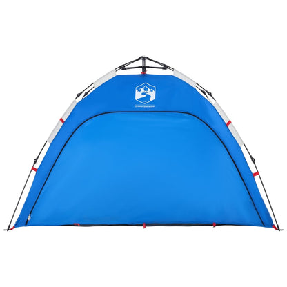 Beach Tent 2-Person Azure Blue Quick Release Waterproof