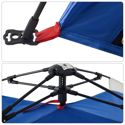 Beach Tent 2-Person Azure Blue Quick Release Waterproof