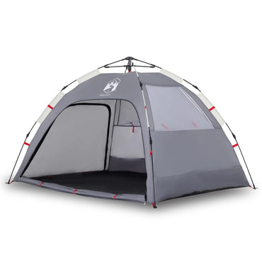 Beach Tent 2-Person Grey Quick Release Waterproof