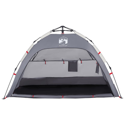 Beach Tent 2-Person Grey Quick Release Waterproof