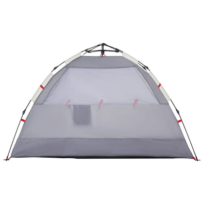 Beach Tent 2-Person Grey Quick Release Waterproof