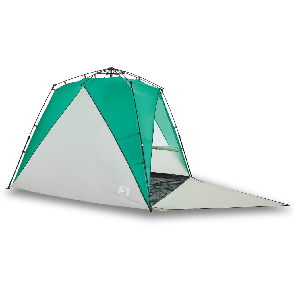 Beach Tent 4-Person Sea Green Quick Release Waterproof