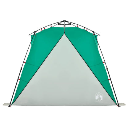 Beach Tent 4-Person Sea Green Quick Release Waterproof