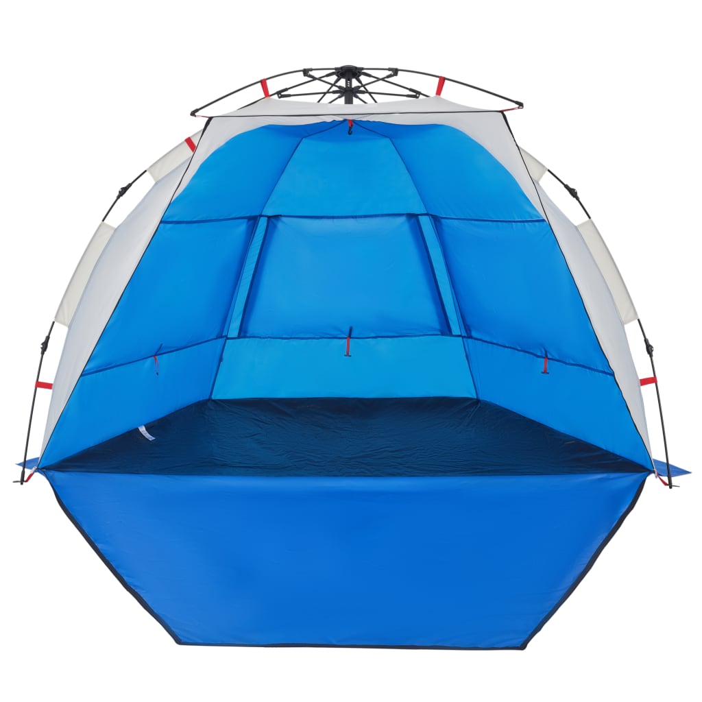 Beach Tent 2-Person Azure Blue Quick Release Waterproof