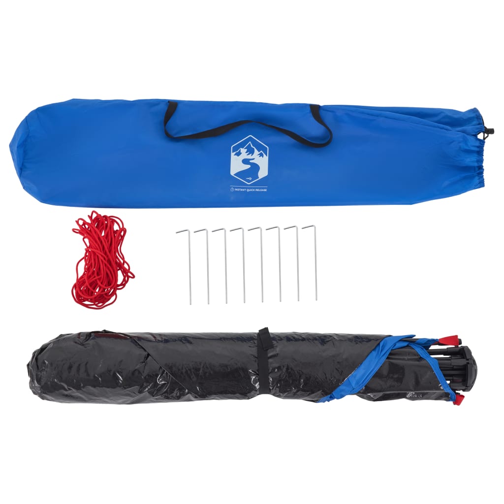 Beach Tent 2-Person Azure Blue Quick Release Waterproof