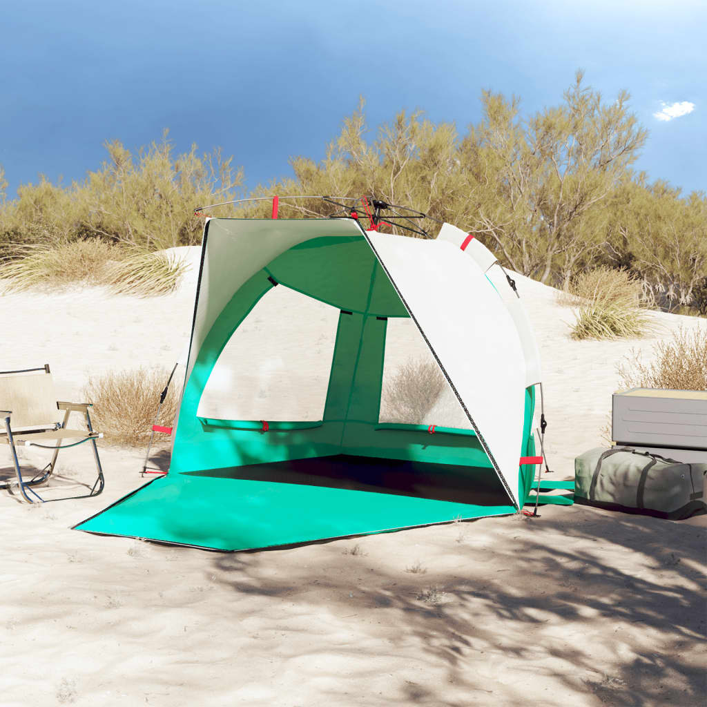 Beach Tent 2-Person Sea Green Quick Release Waterproof