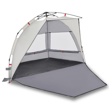 Beach Tent 2-Person Grey Quick Release Waterproof