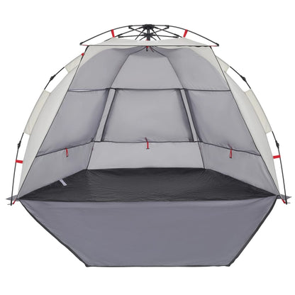 Beach Tent 2-Person Grey Quick Release Waterproof