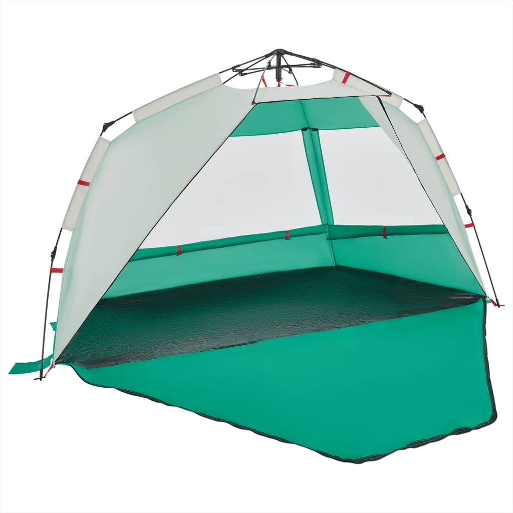 Beach Tent 3-Person Sea Green Quick Release Waterproof