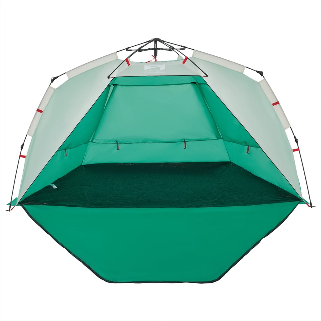 Beach Tent 3-Person Sea Green Quick Release Waterproof