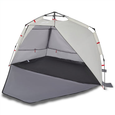 Beach Tent 3-Person Grey Quick Release Waterproof