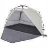 Beach Tent 3-Person Grey Quick Release Waterproof