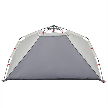 Beach Tent 3-Person Grey Quick Release Waterproof