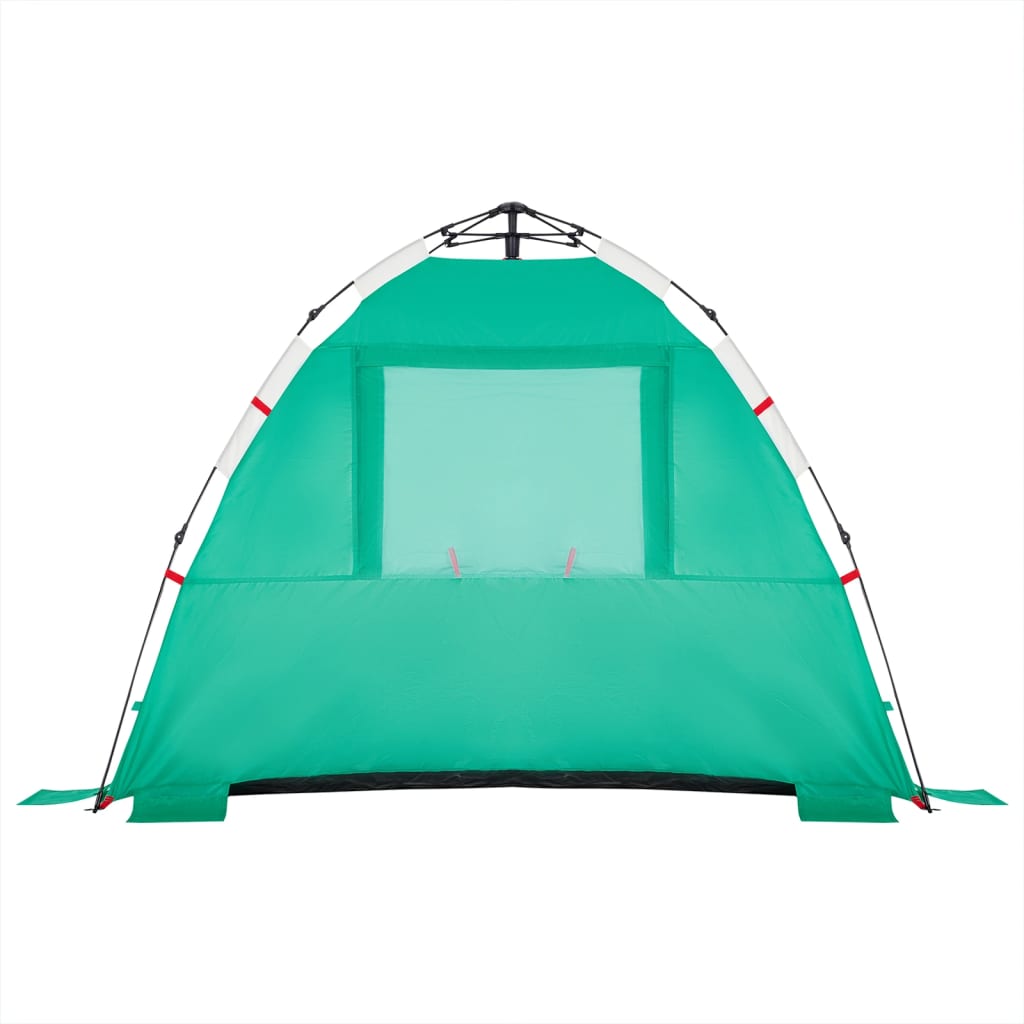 Beach Tent 3-Person Sea Green Quick Release Waterproof