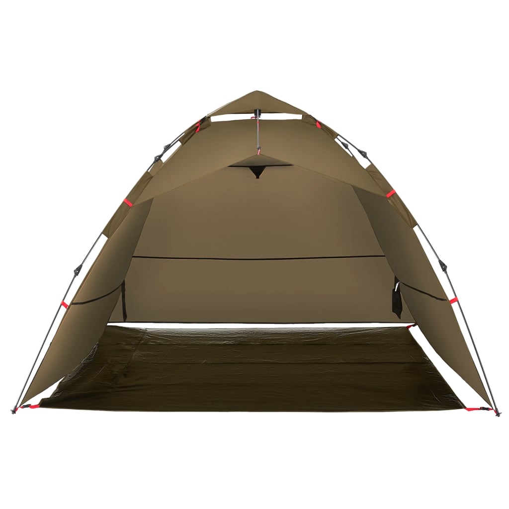 Fishing Tent 4-Person Olive Green Quick Release