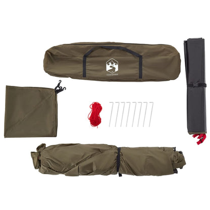 Fishing Tent 4-Person Olive Green Quick Release