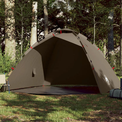 Fishing Tent 4-Person Olive Green Quick Release