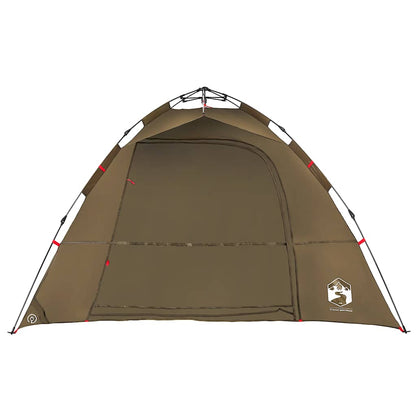 Fishing Tent 4-Person Olive Green Quick Release