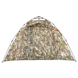 Fishing Tent 4-Person Camouflage Quick Release