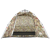 Fishing Tent 4-Person Camouflage Quick Release