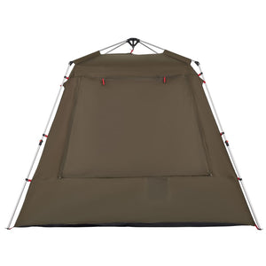 Fishing Tent 4-Person Olive Green Quick Release